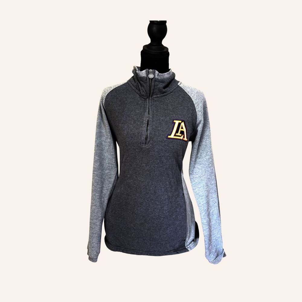 Y2K  Champion LA Quarter Zip Pullover Size M